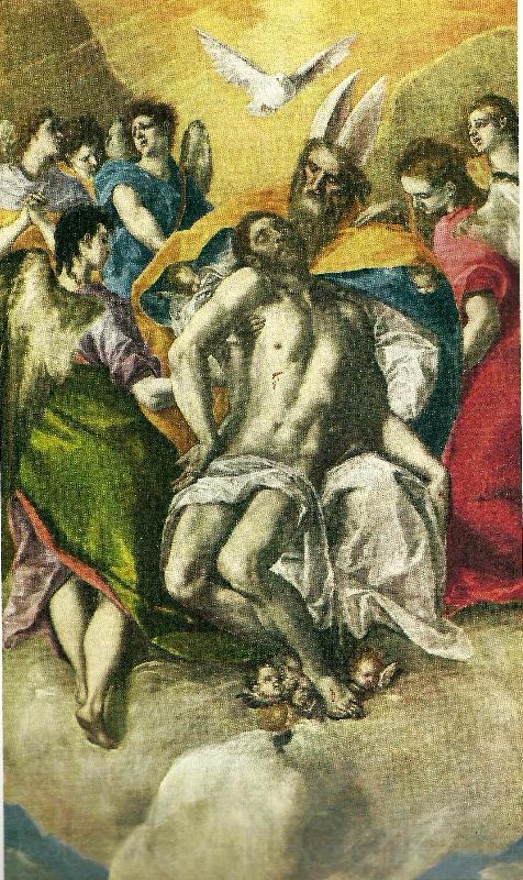 El Greco holy trinity